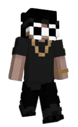 cod gray and black Minecraft skin — Slim model