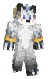 mercury and silver Minecraft skin — Classic model