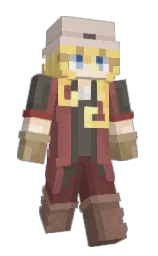 au chico and rob roy Minecraft skin — Slim model — first worn by yumeglorpglorp