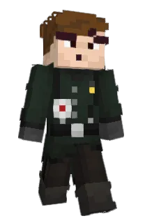 Front of chachaed's skin