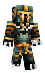 DarkPanda2004's Minecraft skin wearing the Migrator cape
