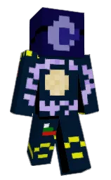 midnight and deep cove Minecraft skin — Classic model