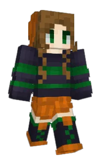 Front of Minecraft skin