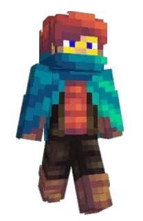 Front of Fjorlen's skin