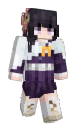 Back of flowerphysics's skin
