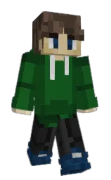 EMBer27's Minecraft skin wearing the Migrator cape