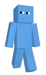 black and white Minecraft skin — Slim model — first worn by jimihihi9768