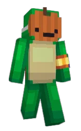 green haze and fun green Minecraft skin — Slim model — first worn by veselaya4erepaha