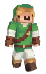 black and goblin Minecraft skin — Slim model — first worn by _r1sk