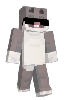 Front of Danone's skin