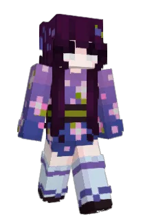 Front of Dahwia's skin
