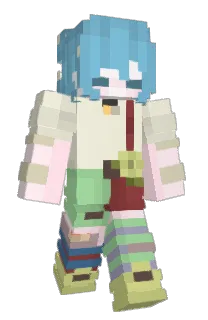 Front of ajirena's skin