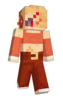 Front of TheyCallMeSnow's skin