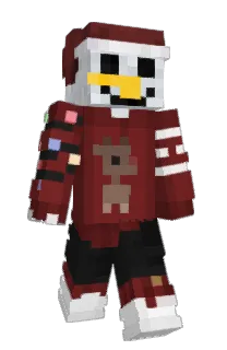 Front of Bixerz's skin