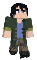 Gtsuu's Minecraft skin wearing the Zombie Horse cape