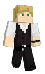 frangipani and cocoa brown Minecraft skin — Classic model — first worn by Gioo12x