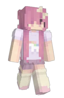 Front of Dahwia's skin