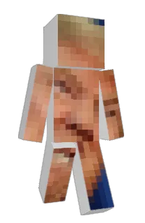 Front of Minecraft skin