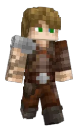 kiwly's Minecraft skin wearing the Vanilla cape