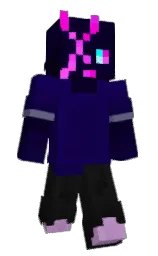 Balagii's Minecraft skin wearing the Pan cape