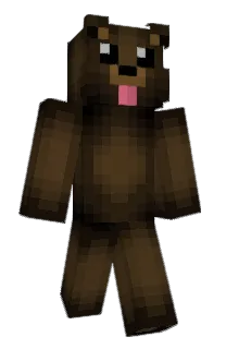 Front of Minecraft skin