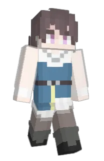 Front of D1viega's skin