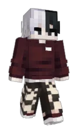phniixx's Minecraft skin wearing the Menace cape