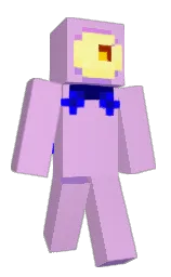 french lilac and biloba flower Minecraft skin — Classic model — first worn by WhyYouReadThis