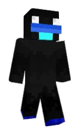 cod gray and black Minecraft skin — Classic model