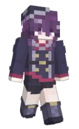 DKeKD's Minecraft skin wearing the Zombie Horse cape