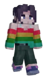 Slim Minecraft skin