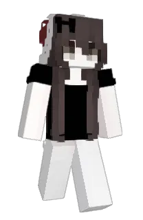 Front of Mviq's skin