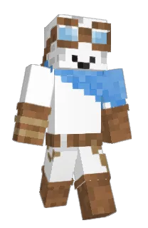 Front of Mickelevic's skin