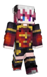 HarutoTsuki's Minecraft skin wearing the Aurora cape
