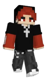 cod gray and tundora Minecraft skin — Classic model — first worn by JaxxHimself
