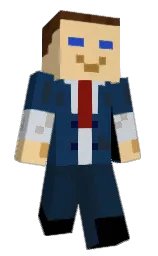 blue zodiac and elephant Minecraft skin — Classic model
