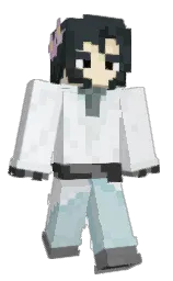 athens gray and porcelain Minecraft skin — Classic model — first worn by JP4SHORT