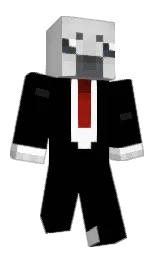 black and alto Minecraft skin — Classic model