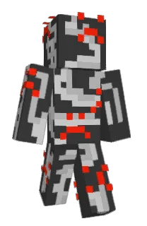 Front of Forkuj's skin