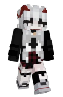 Front of zTise's skin