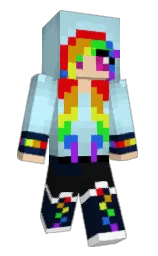 Slim Minecraft skin