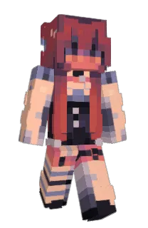 Front of TootsiBear's skin