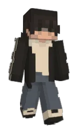 Jayian0's Minecraft skin wearing the Migrator cape