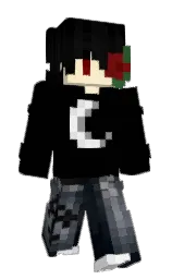 Slim Minecraft skin