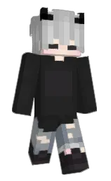 mine shaft and silver Minecraft skin — Classic model — first worn by LIXT4401