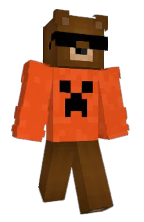 Front of Minecraft skin