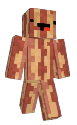 invisiblq's Minecraft skin wearing the Vanilla cape