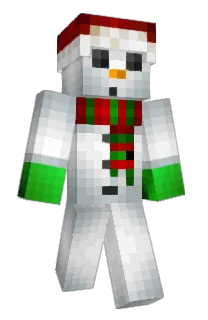 Front of RealSnow's skin