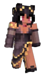thunder and cod gray Minecraft skin — Slim model — first worn by Vivonix