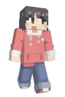 b1urple Minecraft avatar full body